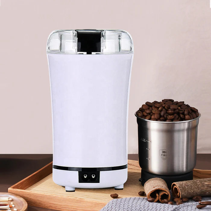 MINI ELECTRIC COFFEE GRINDER POWERFUL CAFE GRASS